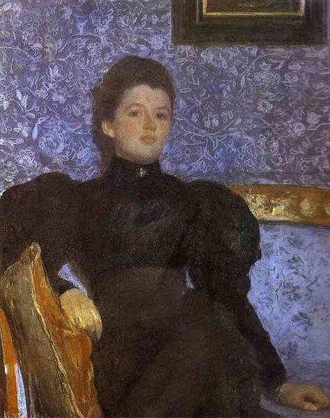 Valentin Serov Portrait of Countess Varvara Musina-Pushkina Sweden oil painting art